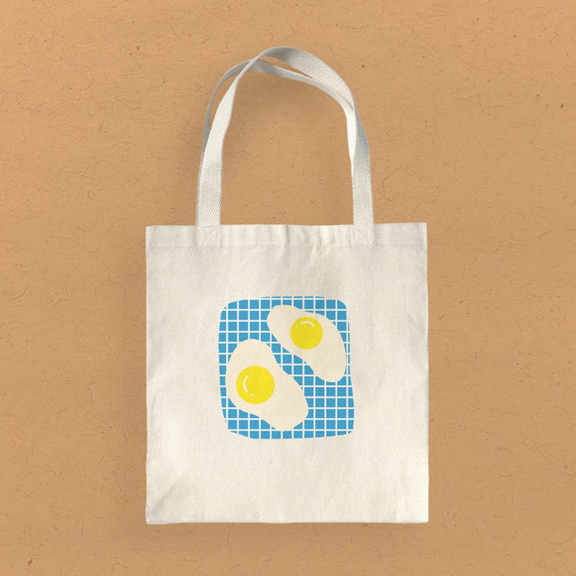 Eggs - Customizable Canvas Tote Bag