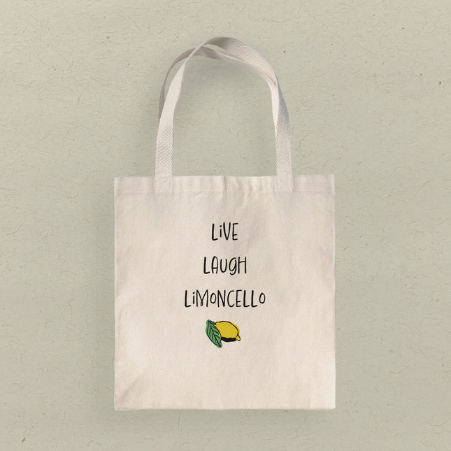 Live, Love, Limoncello - Canvas Tote Bag