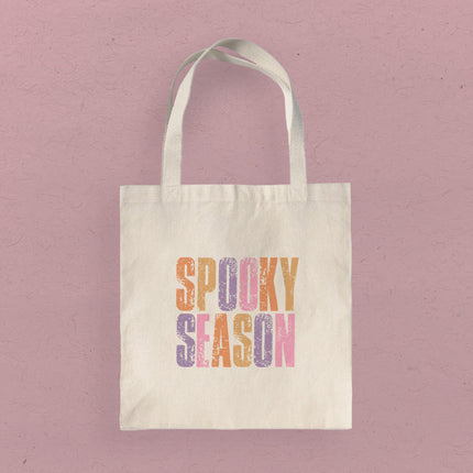Spooky Season - Halloween Canvas Tote Bag