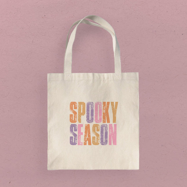 Spooky Season - Halloween Canvas Tote Bag