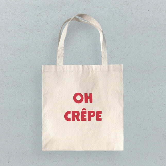 Oh Crepe - Canvas Tote Bag