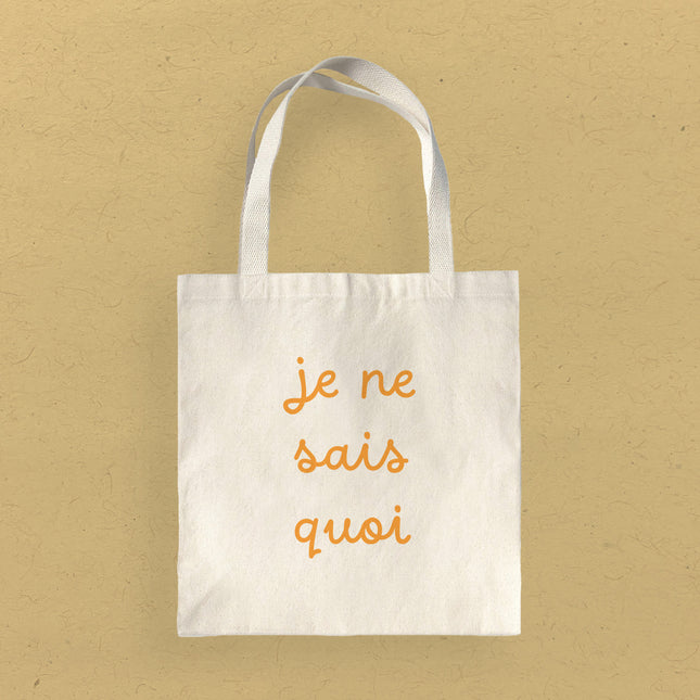 Je Ne Sais Quoi - Canvas Tote Bag