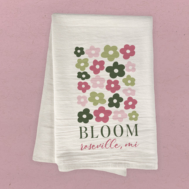 Bloom - Custom Cotton Tea Towel