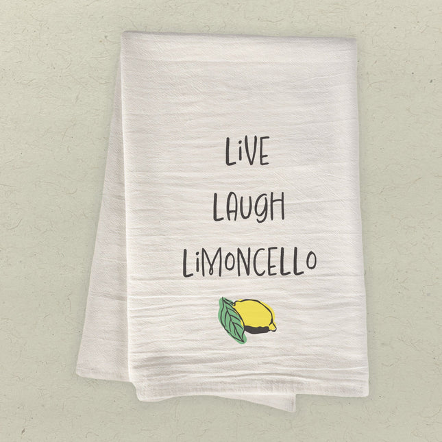 Live, Love, Limoncello - Cotton Tea Towel