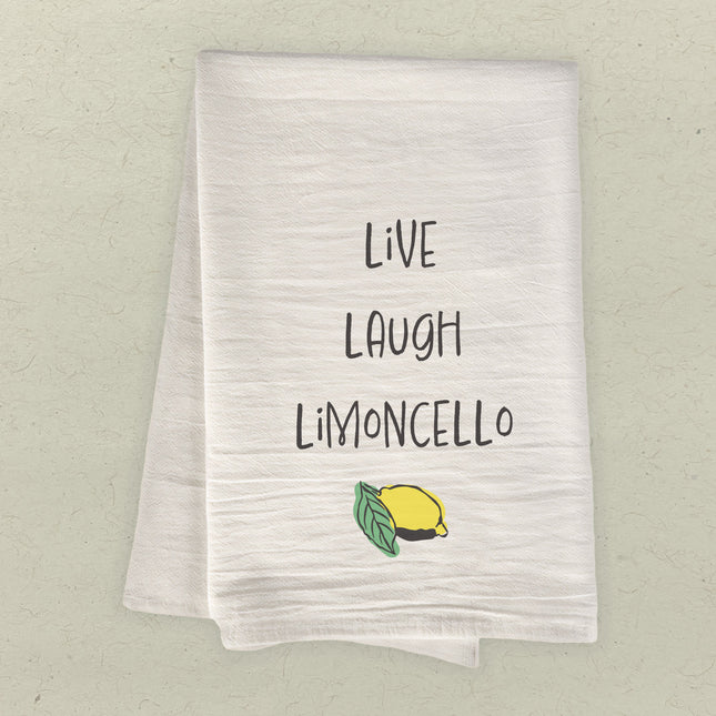 Live, Love, Limoncello - Cotton Tea Towel