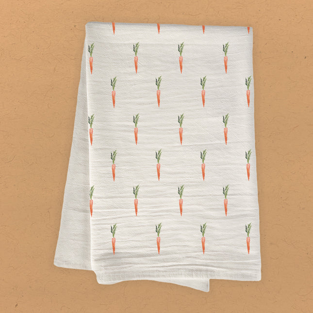 Carrots - Easter Cotton Tea Towel