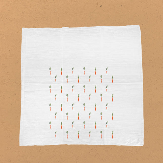 Carrots - Easter Cotton Tea Towel