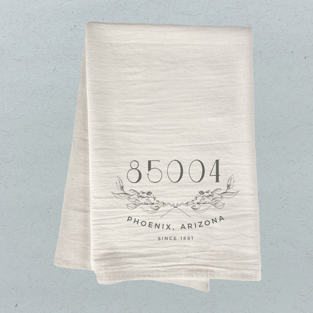 Hand Drawn Branches - Custom Cotton Tea Towel
