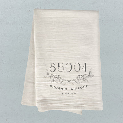 Hand Drawn Branches - Custom Cotton Tea Towel