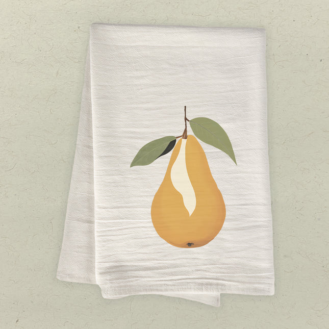 Pear - Customizable Cotton Tea Towel
