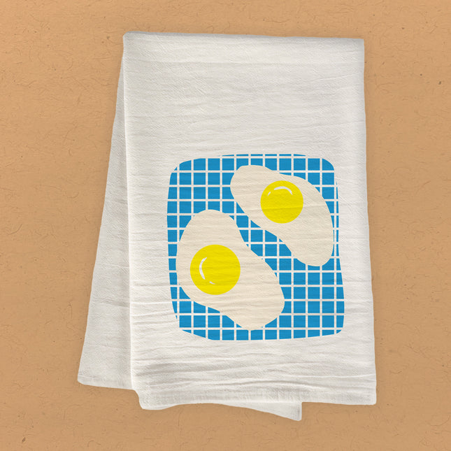 Eggs - Customizable Cotton Tea Towel