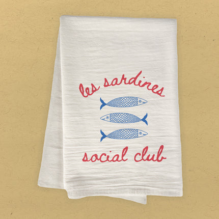 Sardine Social Club - Cotton Tea Towel