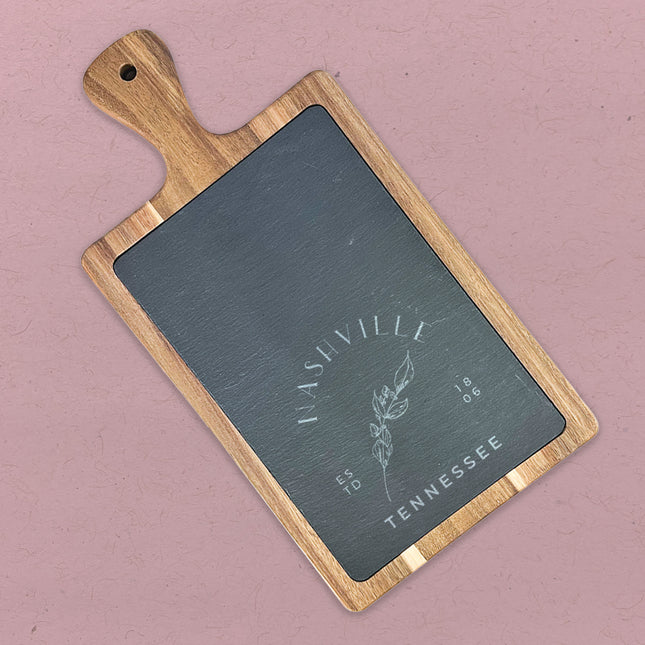 Hand Drawn Branch - Slate Serving Board