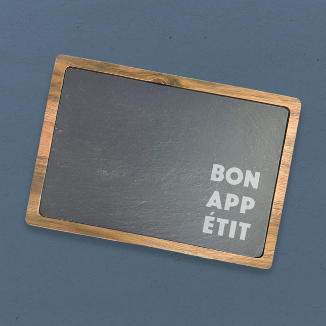 Bon Appetit - Slate Serving Board