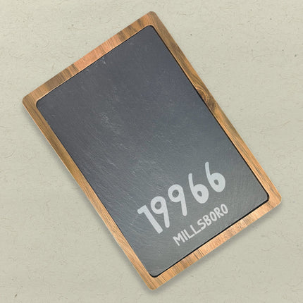 Zip City - Custom Slate Serving Board