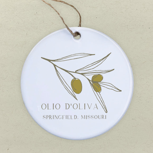 Olio d'Oliva City State - Custom Ornament
