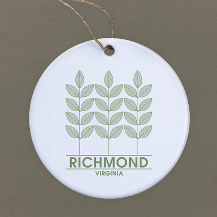 Three Plants City State - Custom Ornament