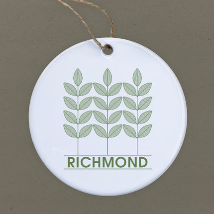 Three Plants City State - Custom Ornament
