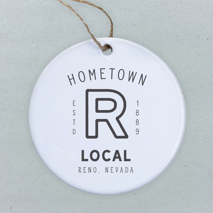 Hometown - Custom Ornament