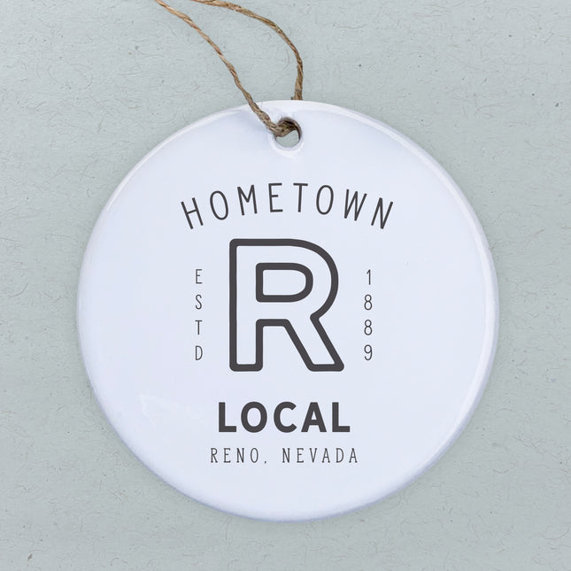 Hometown - Custom Ornament