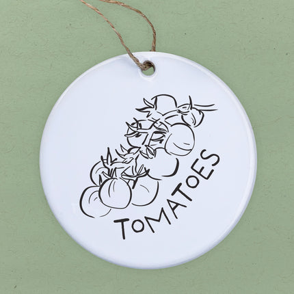 Vine Tomatoes - Summer Ornament