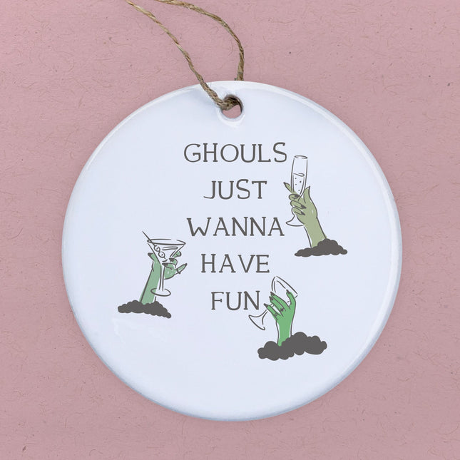 Ghouls Fun - Halloween Ornament