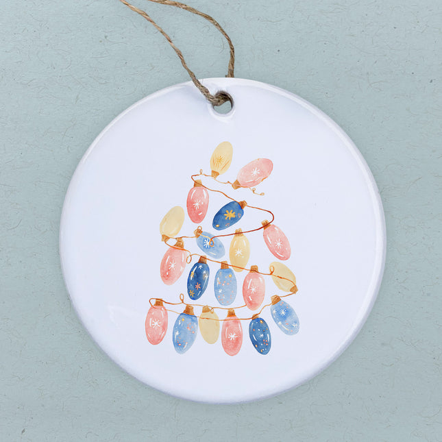 Twinkling Lights Tree - Ornament