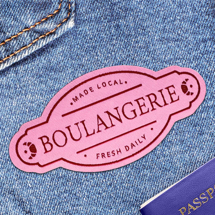 Boulangerie - Woven Iron-on Patch