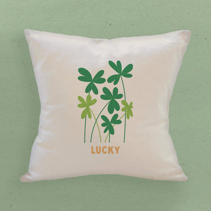 Lucky - St. Patrick's Day Square Canvas Pillow