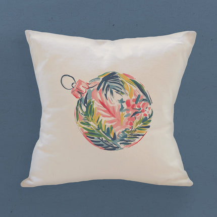 Christmas Bauble - Square Canvas Pillow