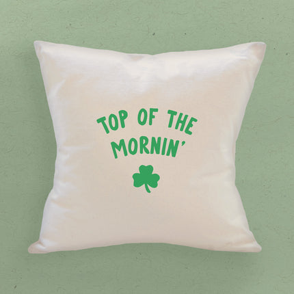 Top of the Mornin - Square Canvas Pillow