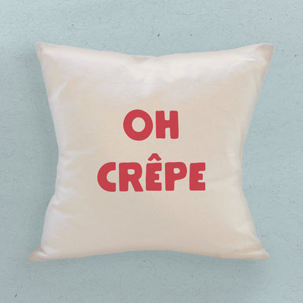 Oh Crepe - Square Canvas Pillow