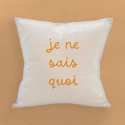 Je Ne Sais Quoi - Square Canvas Pillow