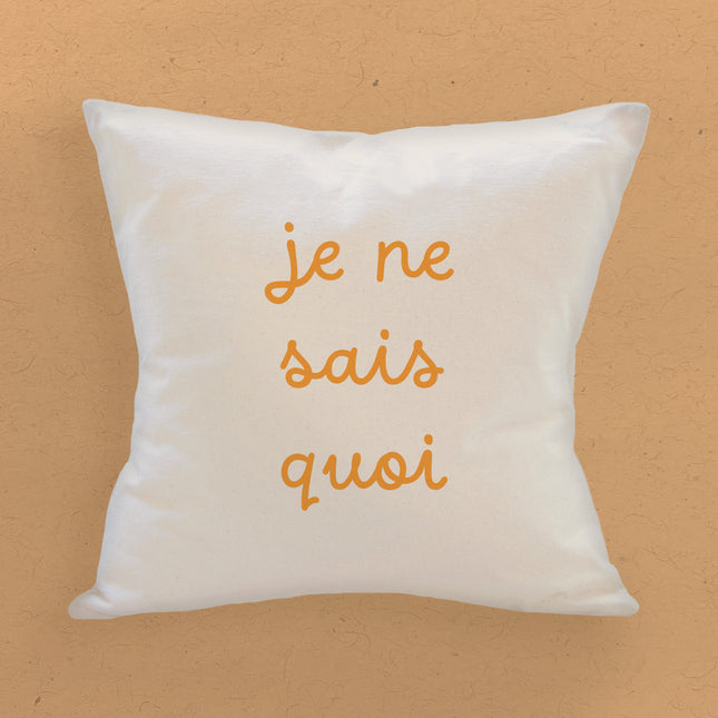 Je Ne Sais Quoi - Square Canvas Pillow