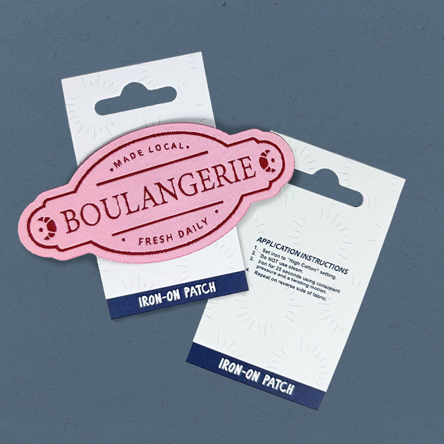 Boulangerie - Woven Iron-on Patch