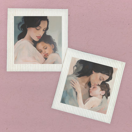 Mother and Child  - 2pk Swedish Dish Cloth