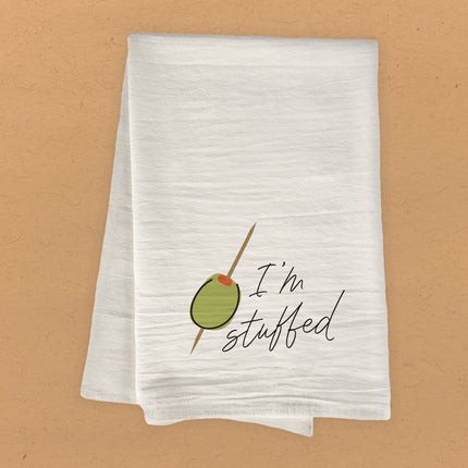 I'm Stuffed - Cotton Tea Towel