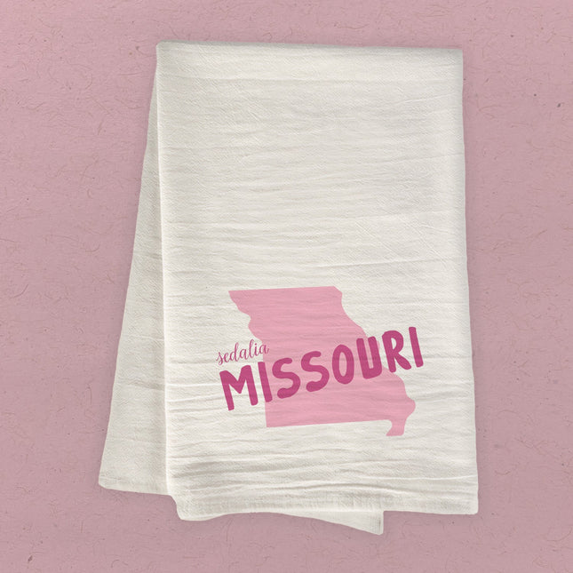 State Locale - Custom Cotton Tea Towel