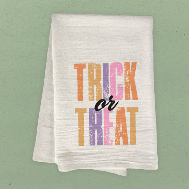 Trick or Treat - Haloween Cotton Tea Towel