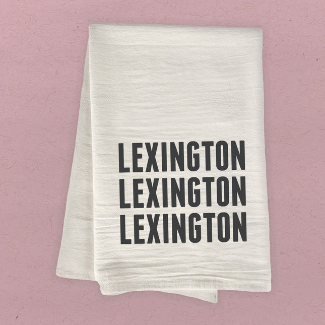 Simple Repeats - Custom Cotton Tea Towel