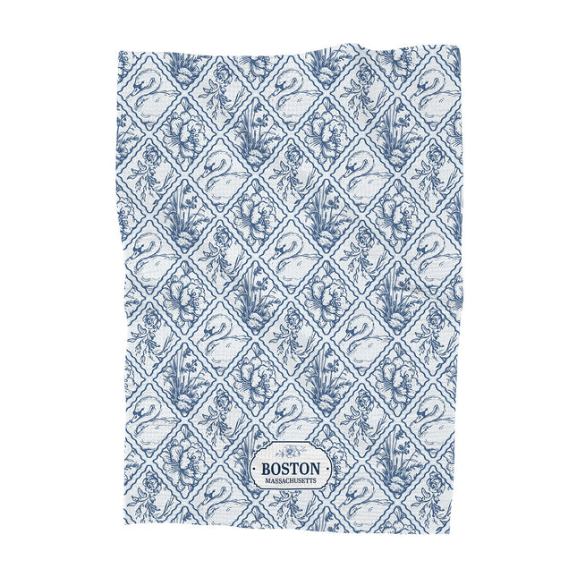Swan Lake - Custom Waffle Weave Towel