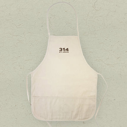 Bold Area Code and City - Custom Women's Apron
