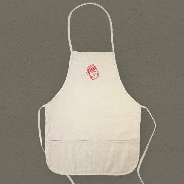 Hand Drawn Sardine Tin - Women's Apron