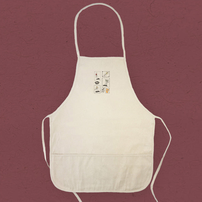 Ghouls Stamps - Halloween Women's Apron