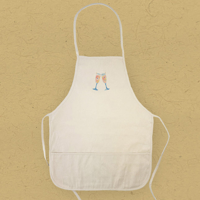Sparkling Cheers - Customizable Women's Apron