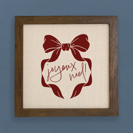 Joyeux Noel - Framed Sign