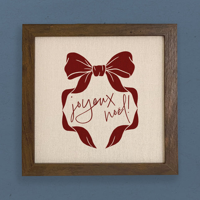 Joyeux Noel - Framed Sign