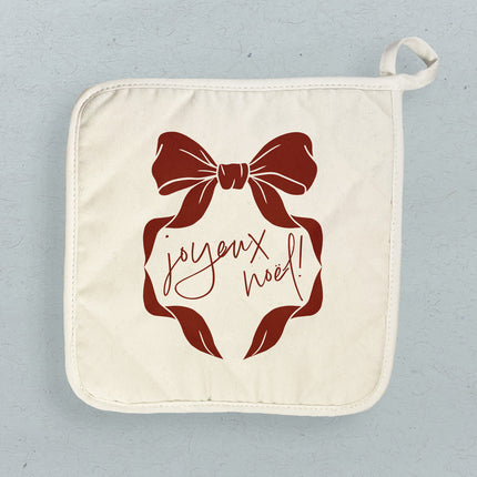 Joyeux Noel - Cotton Pot Holder