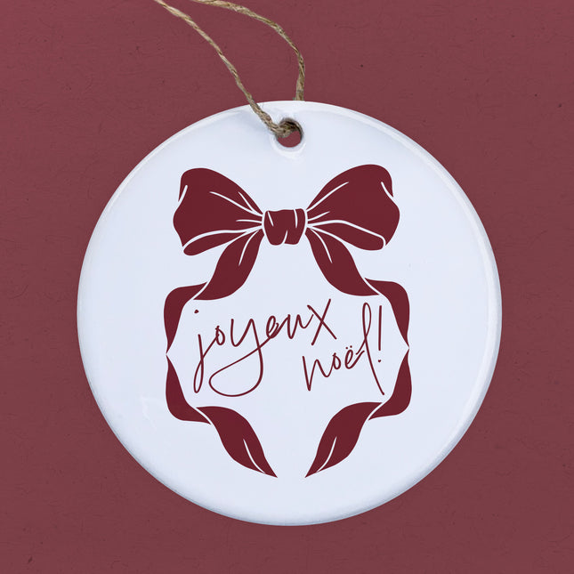 Joyeux Noel - Ornament
