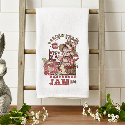 Garden Fresh Jam Poster - Cotton Tea Towel